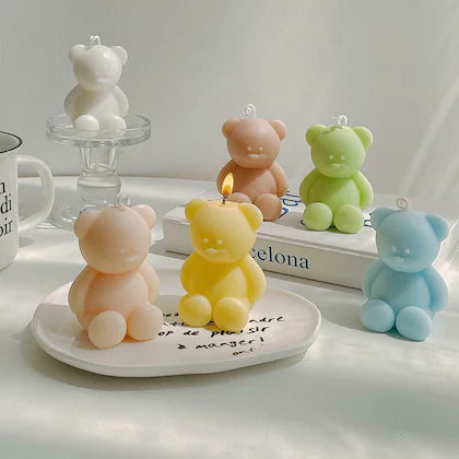 small bear candle