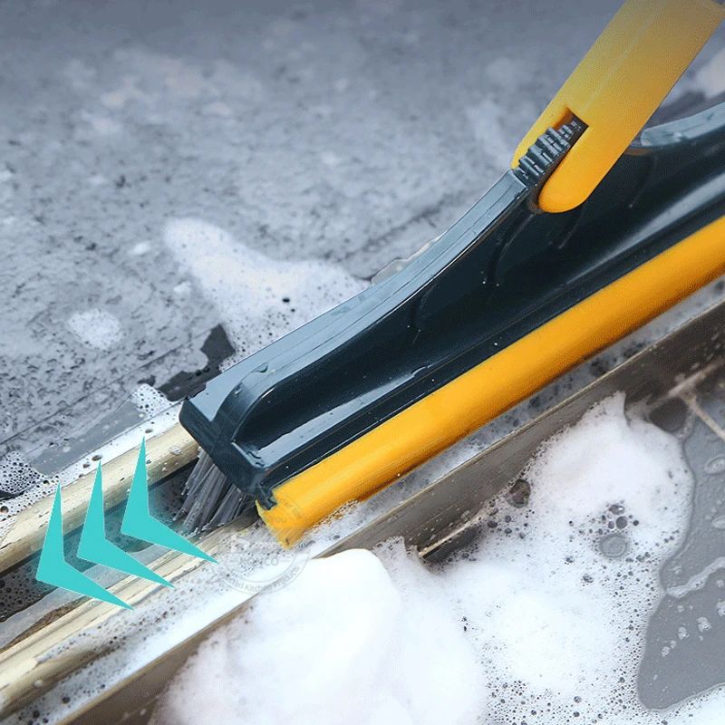 Floor Scrub Brush Rotating With Long Handle
