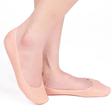 Silicone Heel Protectors – Moisturizing, Anti-Crack & Callus Care Socks