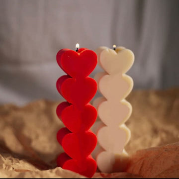 Heart candle