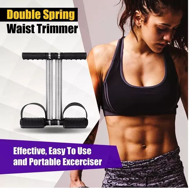 Tummy Trimmer Double Spring – Home Gym Fat Burner & Weight Loss Tool